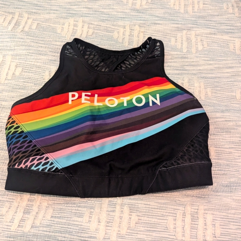 Peloton Rainbow Sports Bra